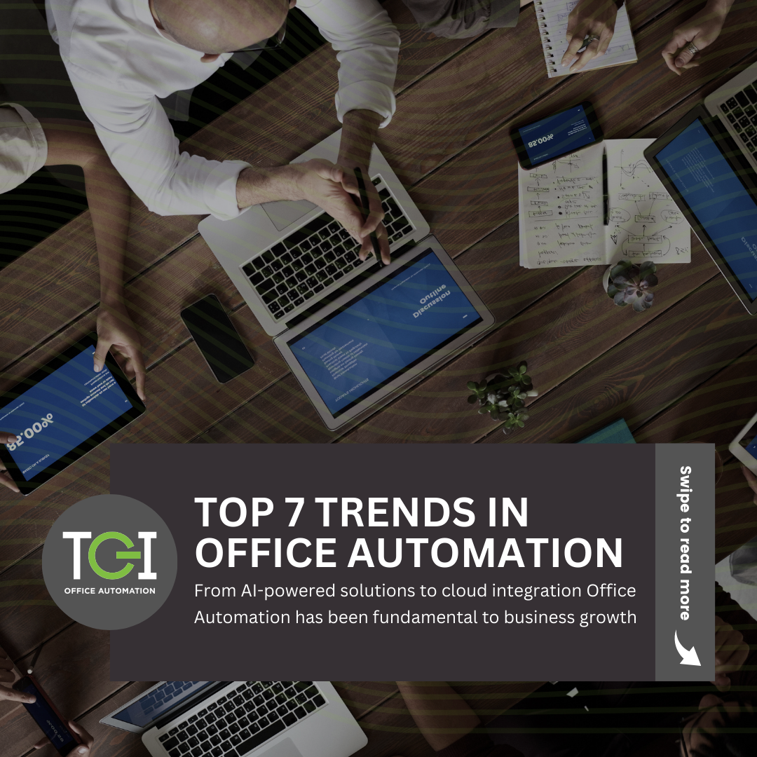 Top 7 Trends in the Office Automation - TGI Office Automation